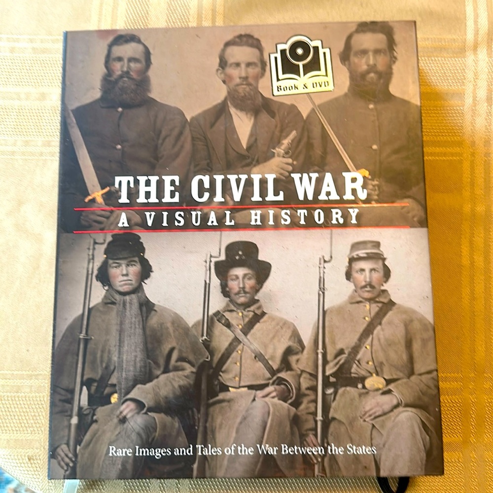 The Civil War, a visual history, book and DVD set